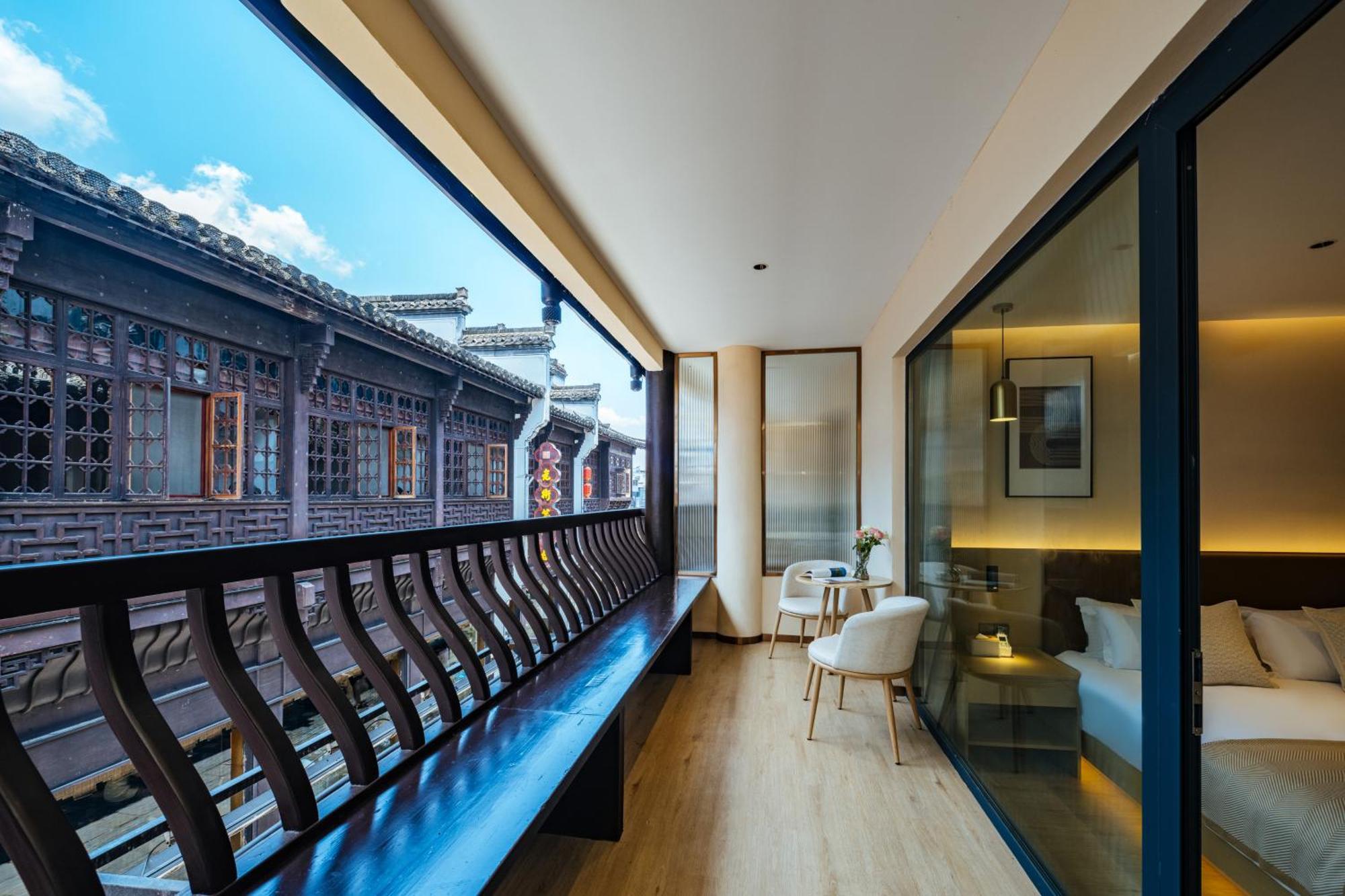 Old Street Yun Zhu Hotel Huangshan Exterior photo